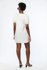CINCH WAIST MINI DRESS