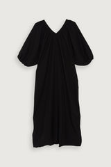 PUFF SLEEVE MAXI DRESS