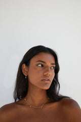 GEM DROP HOOPS