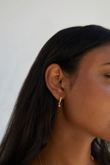 GEM DROP HOOPS