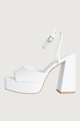 PLATFORM OPEN TOE HEEL