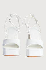PLATFORM OPEN TOE HEEL