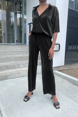 PLEATED JUMPSUIT