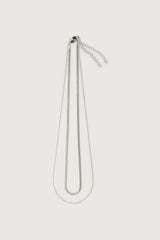CUBE AND TWIST CHAIN NECKLACE
