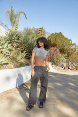 RECYCLED NYLON PARACHUTE PANT