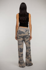 CAMO KNIT PANT