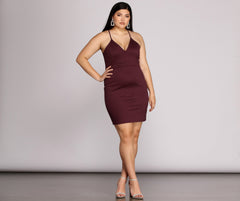 Plus Midnight Dreams Bodycon Dress