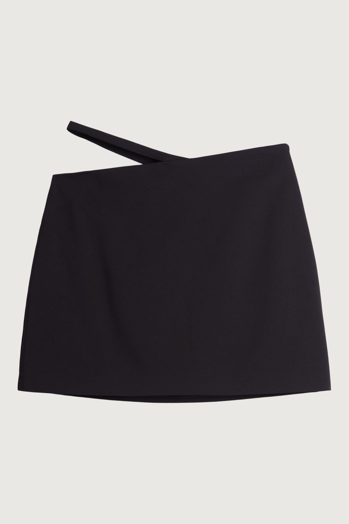 MINI SKIRT WITH CUTOUT WAIST