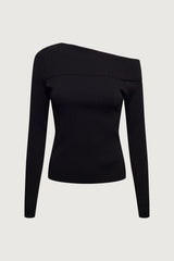 OFF THE SHOULDER LONG SLEEVE TOP
