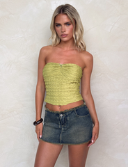 ROSALYN TOP - GREEN