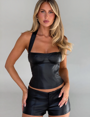 EMERALD TOP - BLACK
