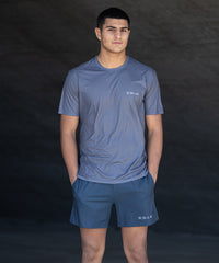 ES16 Performance Shorts. Petroleum