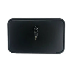 caravan black external shower box for outside washing