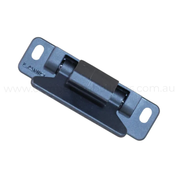 Black overhead cupboard locking van latch for caravan, rv, and campervan cabinets