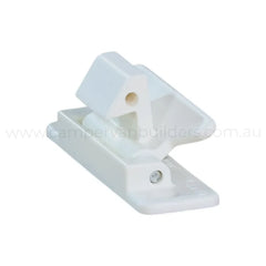 RV overhead cabinet door latch white design for interior cupboards