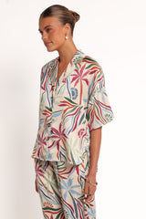 Illoura Short Sleeve Shirt - Tahitian Tide