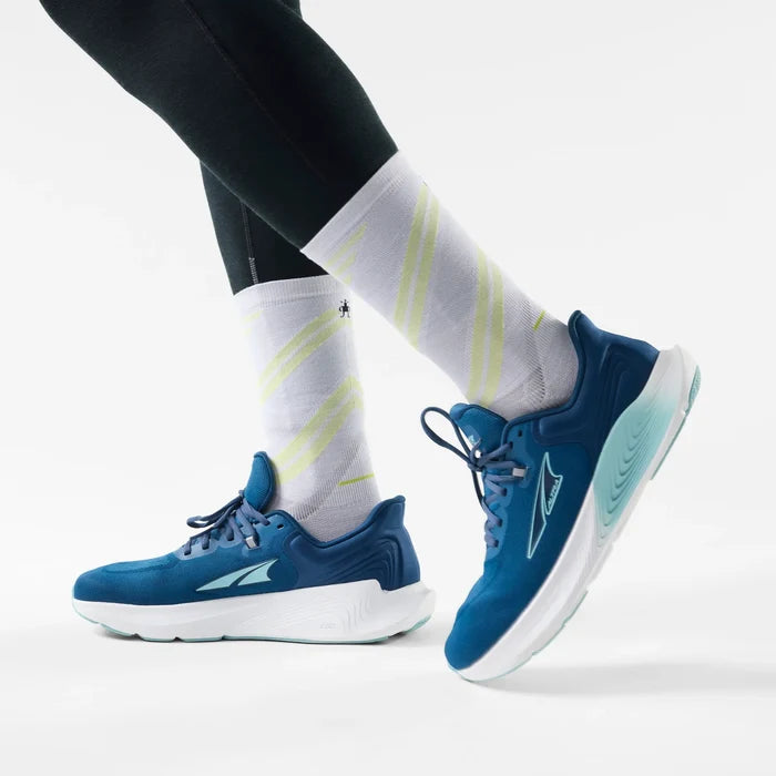 Run Pattern Zero Cushion Crew Socks