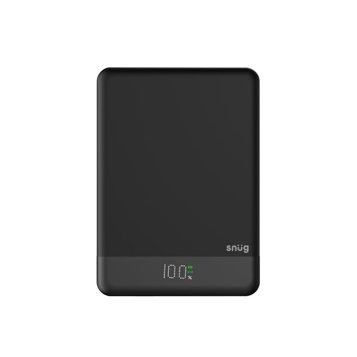 Snug 5000mAh Magnetic Powerbank - Black (SNPB-5000MAG-B)