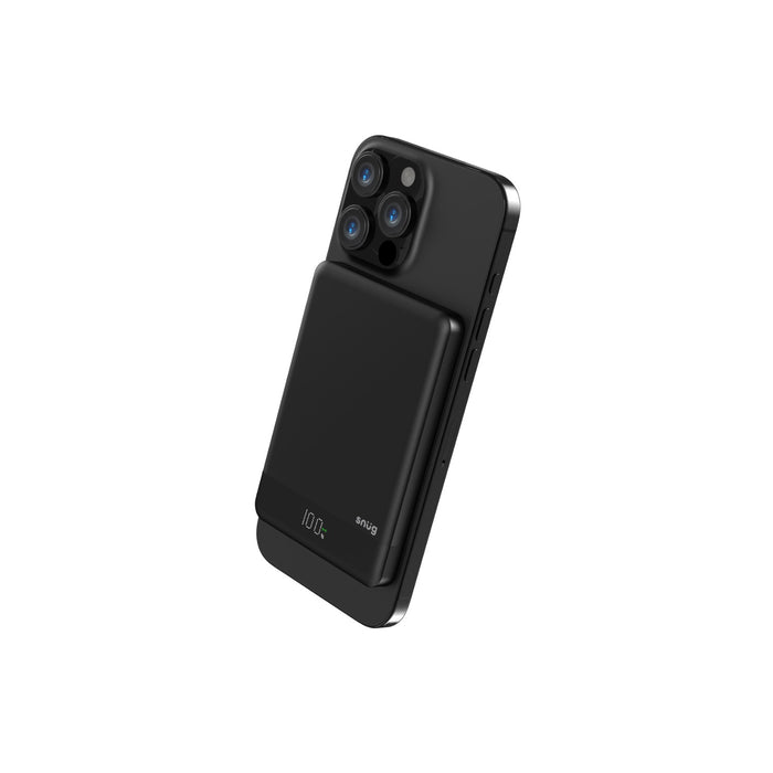 Snug 5000mAh Magnetic Powerbank - Black (SNPB-5000MAG-B)