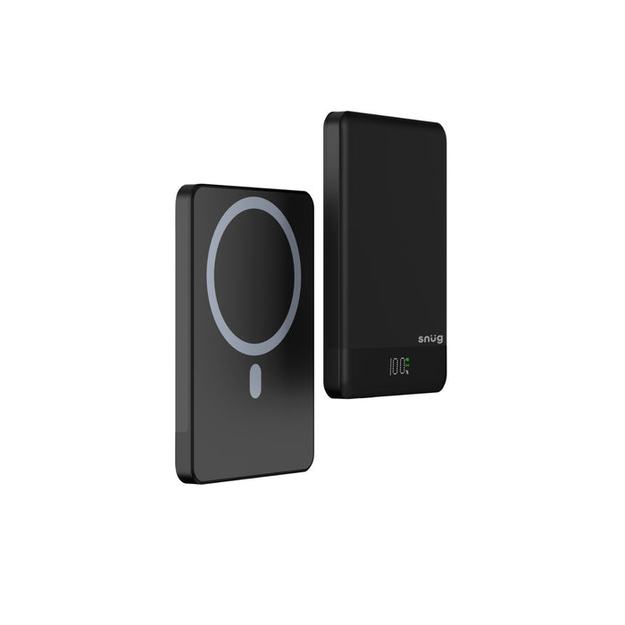 Snug 5000mAh Magnetic Powerbank - Black (SNPB-5000MAG-B)