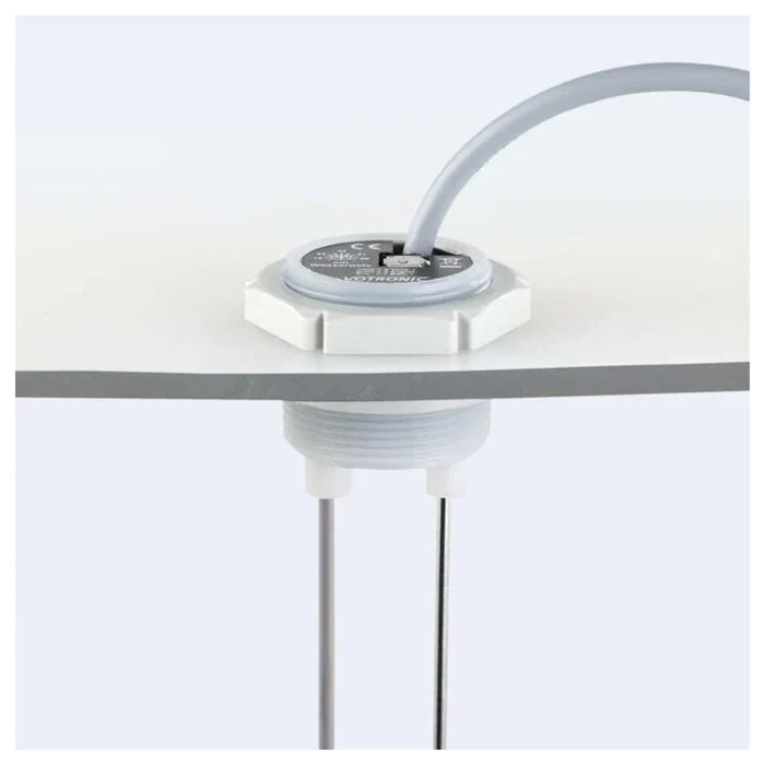 Water tank level sensor electrode probe for fresh water systems