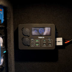Treklo 12v Mini Power Box for caravan, campervan, RV, marine, and off grid applications