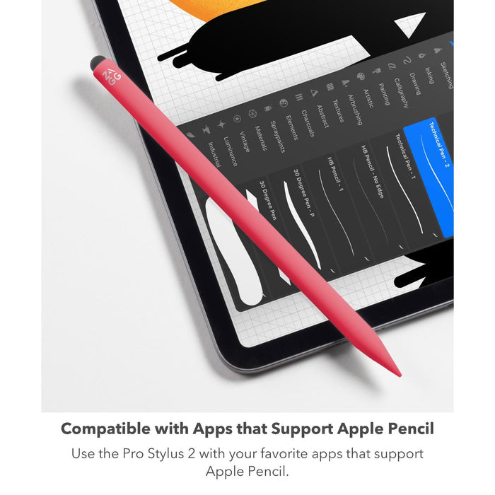 ZAGG iPad Pro Stylus 2 - Pink (ZAGG-109912136)